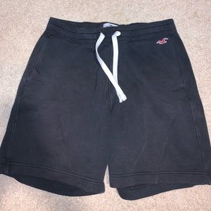 Hollister Mens M Black Fleece Shirt